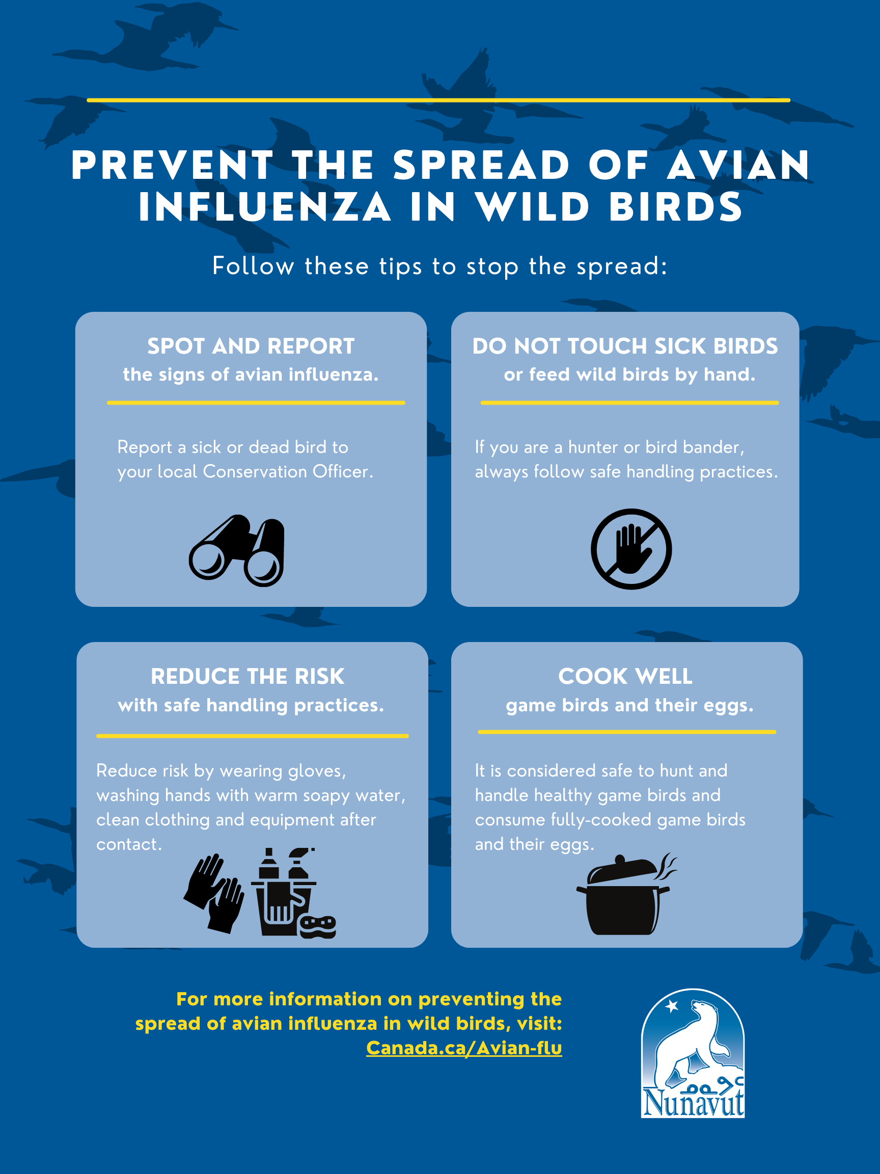 Prevent the spread of Avian Influenza